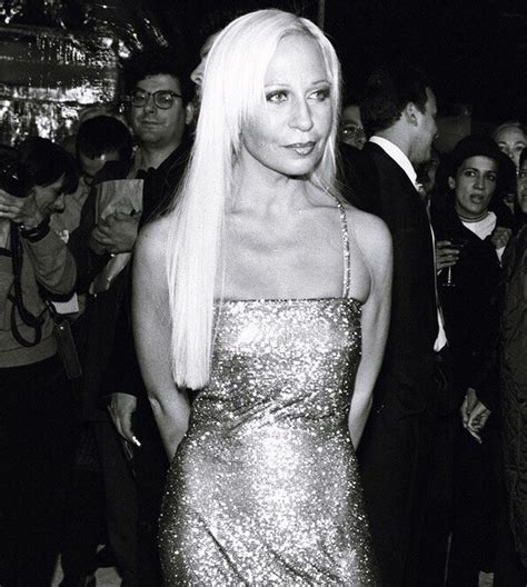 donatella versace younger years.